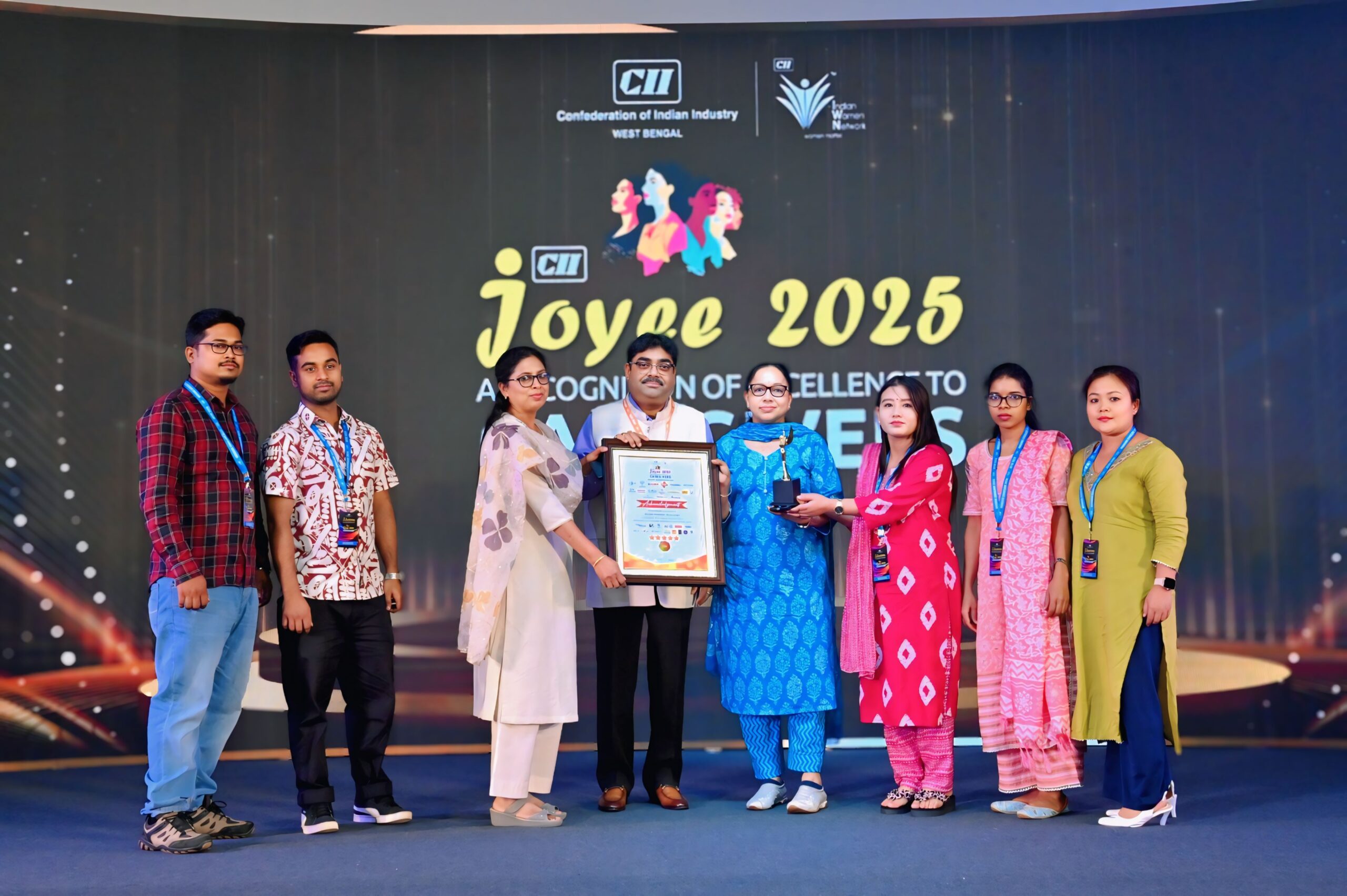 CII West Bengal and IWN Honour Caregivers at ‘Joyee 2025: 6th Recognition of Excellence’ Ceremony