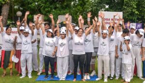 International Yoga Day 2025 Celebrated with Inclusive Spirit by Fitness Guru Soumen Das