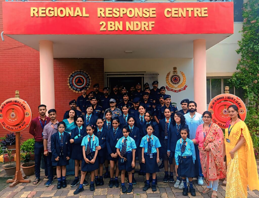 SPK Jain Futuristic Academy Celebrates Rakshabandhan with NDRF Heroes SPK Jain Futuristic Academy Celebrates Rakshabandhan with NDRF Heroes
