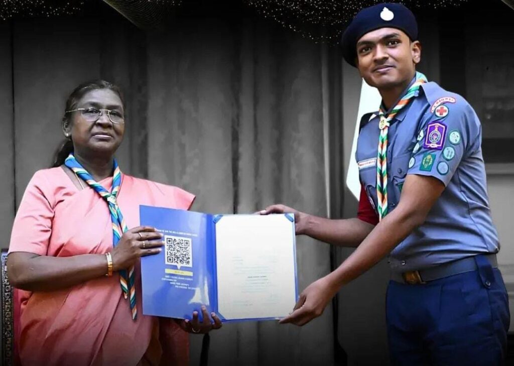 Asansol Engineering College Student Receives President Scout Certificate from Hon’ble President of India Asansol Engineering College Student Receives President Scout Certificate from Hon’ble President of India
