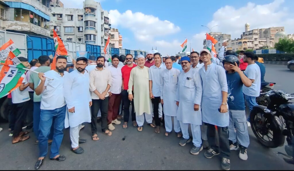 TMC Minority Cell Leads Massive Protest Against BJP’s Alleged Atrocities