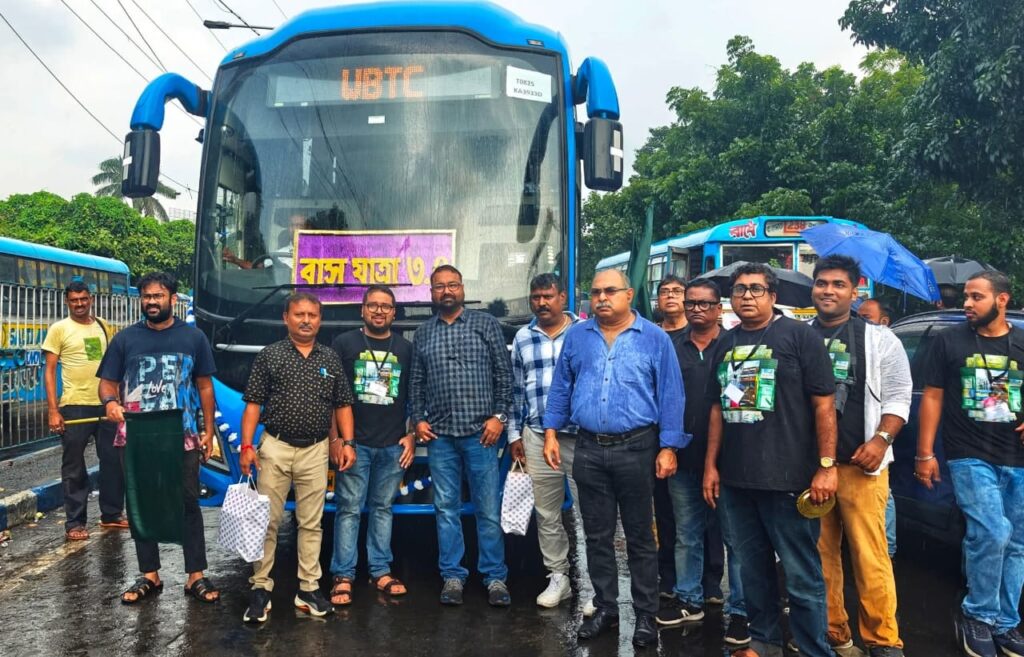 Kolkata Celebrates 195 Years of Bus Service with “Bus Jatra 3.0”  Kolkata, October 2025: In the 1920s, when horse-drawn carriages and trams still graced the streets of Kolkata, privately owned buses made their debut in the city’s public transport landscape. By the 1930s, the Government of Bengal began regulating this growing system, introducing designated routes and formal structures.  Today, to honour Kolkata’s rich and illustrious transport heritage, a special commemorative event — “Bus Jatra 3.0” — was organised to mark 195 years of the city’s bus service. The celebration was hosted by the Kolkata Bus-O-Pedia team in collaboration with City Suburban Bus Service and the All Bengal Bus Minibus Samannay Samiti.  Speaking on the occasion, Mr. Ankit Banerjee from the Kolkata Bus-O-Pedia team said, “From the earliest vintage buses to the most advanced Volvo models — the exhibition showcases the entire evolution of Kolkata’s bus transport under one roof. The city is now moving steadily towards a fully electric bus network in the coming years.”  Under the FAME India Mission, both the Government of West Bengal and the Central Government are planning to deploy over 500 electric buses across the city. Initiatives such as smart bus stops, GPS tracking, digital payment systems, and online timetables are also transforming Kolkata into a model for modern urban transit.  It is noteworthy that Kolkata’s bus service dates back to the 1820s, making it one of the first cities in the Indian subcontinent to introduce organised bus-based urban transport. “Bus Jatra 3.0” serves as a tribute to this remarkable legacy — a bridge between cherished memories of the past and the promise of a sustainable, technologically advanced future. Kolkata Celebrates 195 Years of Bus Service with “Bus Jatra 3.0”  Kolkata, October 2025: In the 1920s, when horse-drawn carriages and trams still graced the streets of Kolkata, privately owned buses made their debut in the city’s public transport landscape. By the 1930s, the Government of Bengal began regulating this growing system, introducing designated routes and formal structures.  Today, to honour Kolkata’s rich and illustrious transport heritage, a special commemorative event — “Bus Jatra 3.0” — was organised to mark 195 years of the city’s bus service. The celebration was hosted by the Kolkata Bus-O-Pedia team in collaboration with City Suburban Bus Service and the All Bengal Bus Minibus Samannay Samiti.  Speaking on the occasion, Mr. Ankit Banerjee from the Kolkata Bus-O-Pedia team said, “From the earliest vintage buses to the most advanced Volvo models — the exhibition showcases the entire evolution of Kolkata’s bus transport under one roof. The city is now moving steadily towards a fully electric bus network in the coming years.”  Under the FAME India Mission, both the Government of West Bengal and the Central Government are planning to deploy over 500 electric buses across the city. Initiatives such as smart bus stops, GPS tracking, digital payment systems, and online timetables are also transforming Kolkata into a model for modern urban transit.  It is noteworthy that Kolkata’s bus service dates back to the 1820s, making it one of the first cities in the Indian subcontinent to introduce organised bus-based urban transport. “Bus Jatra 3.0” serves as a tribute to this remarkable legacy — a bridge between cherished memories of the past and the promise of a sustainable, technologically advanced future.