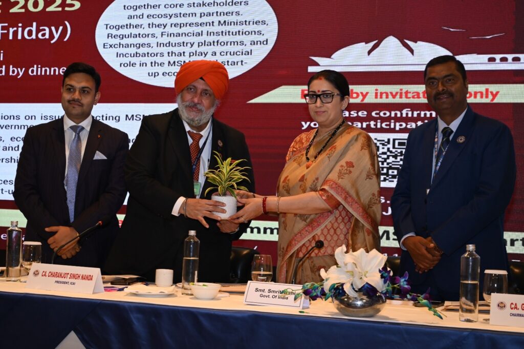 ICAI Hosts MSME Connect: Stakeholders Strategic Meet 2025 — Launches National ‘MSME Clinic Initiative’