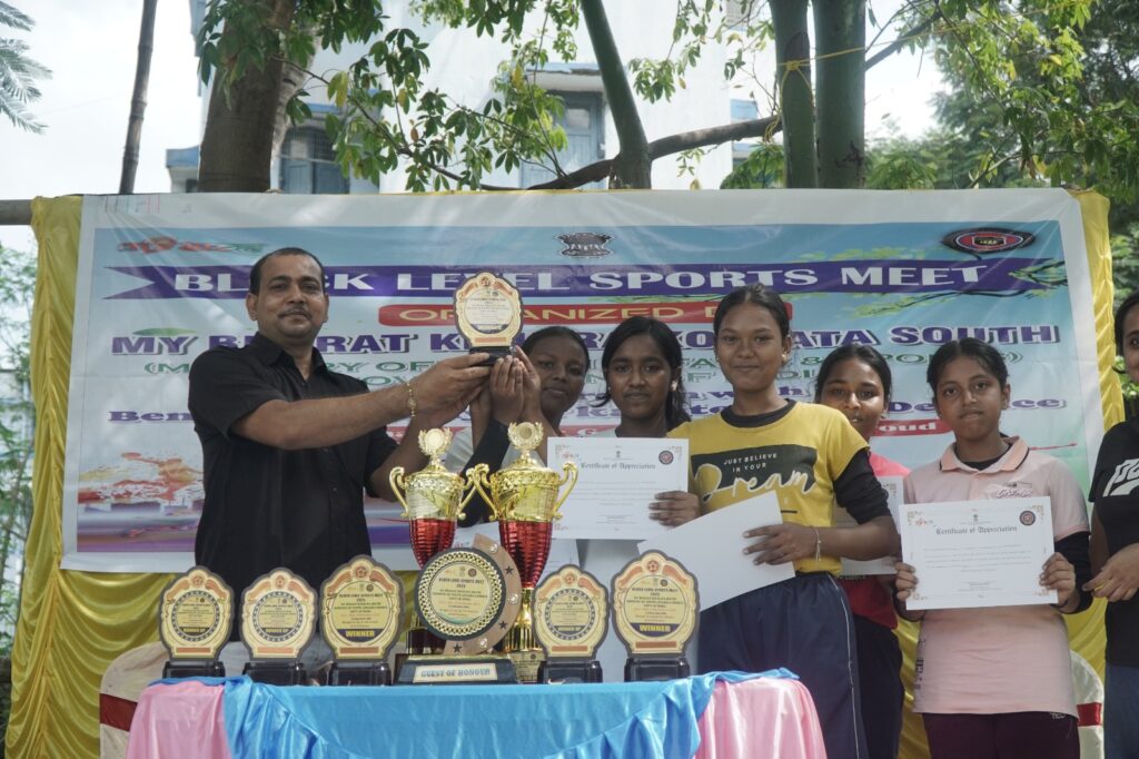 Block Level Sports Meet 2025 Showcases Youth Talent and Sportsmanship in Kolkata South