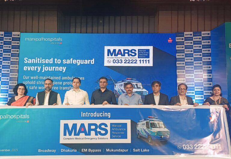 Golden Hour Emergency Care Strengthened in Kolkata as Manipal Hospitals Launches MARS Ambulance Service