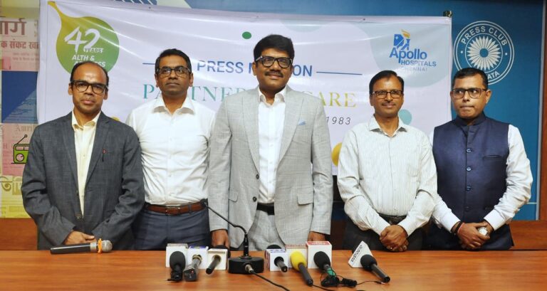 Apollo Hospitals, Chennai Strengthens Access to Advanced Care for Eastern India; Hosts Press Meet in Kolkata