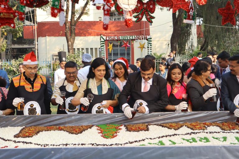 One of West Bengal’s Grandest Cake Mixing Ceremonies at IHM Taratala Celebrates the ‘Pink Force of Society’