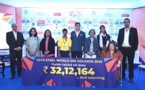 Tata Steel World 25K Kolkata Raises ₹32.12 Lakh for Social Causes Ahead of 10th Edition