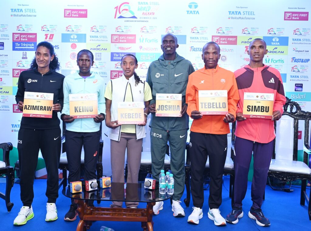 Defending Champions, Global Newcomers Set for High-Stakes Showdown at Tata Steel World 25K Kolkata