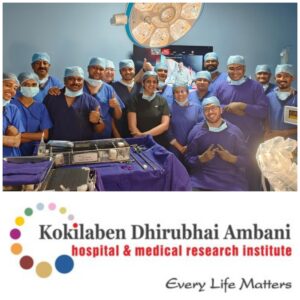 Kokilaben Dhirubhai Ambani Hospital Makes History with India’s First Cross-Border Remote Robotic Surgeries