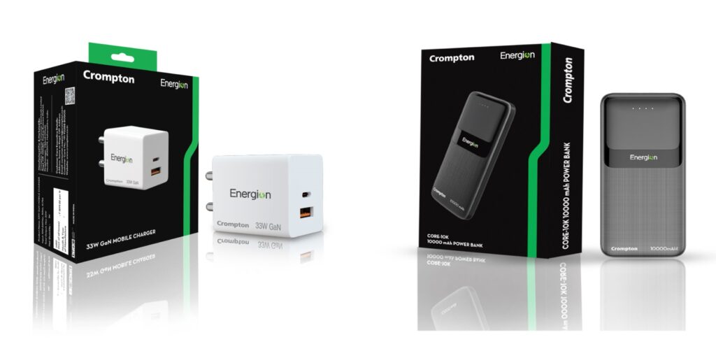 Crompton Energion Simplifies Everyday Mobile Charging with Faster, Safer Power Solutions