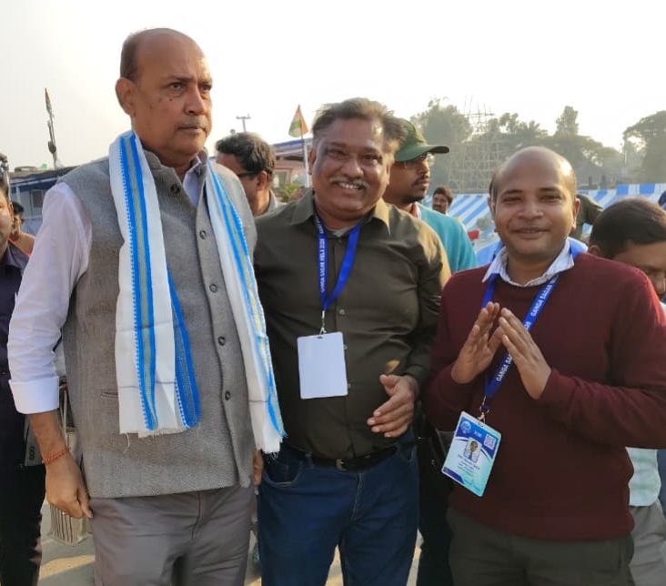 State Ministers Visit Gangasagar Mela, Review Arrangements and Interact with Pilgrims