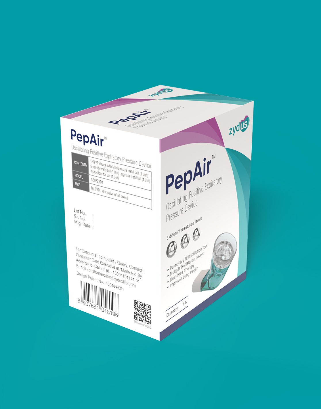 Zydus Launches ‘PEPAIR™’ — India’s First Affordable Drug-Free Handheld Device for Respiratory Care
