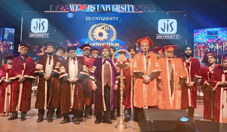 JIS University Celebrates Academic Excellence at 6th Convocation; 1,450 Degrees and Diplomas Conferred