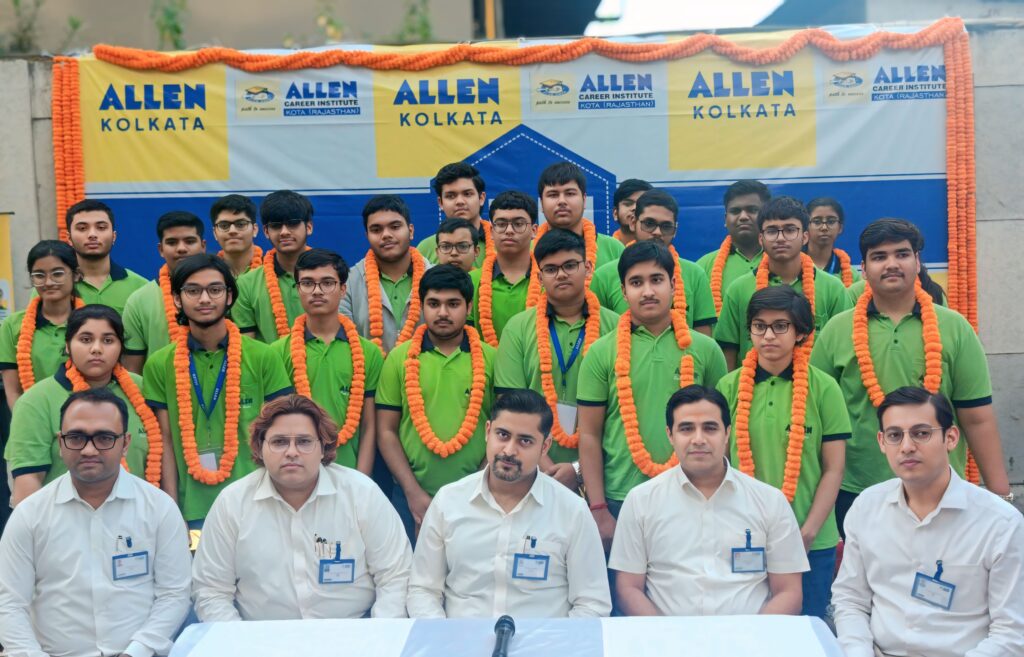 36 Students from Allen Kolkata Score Above 99 Percentile in JEE-Main 2026