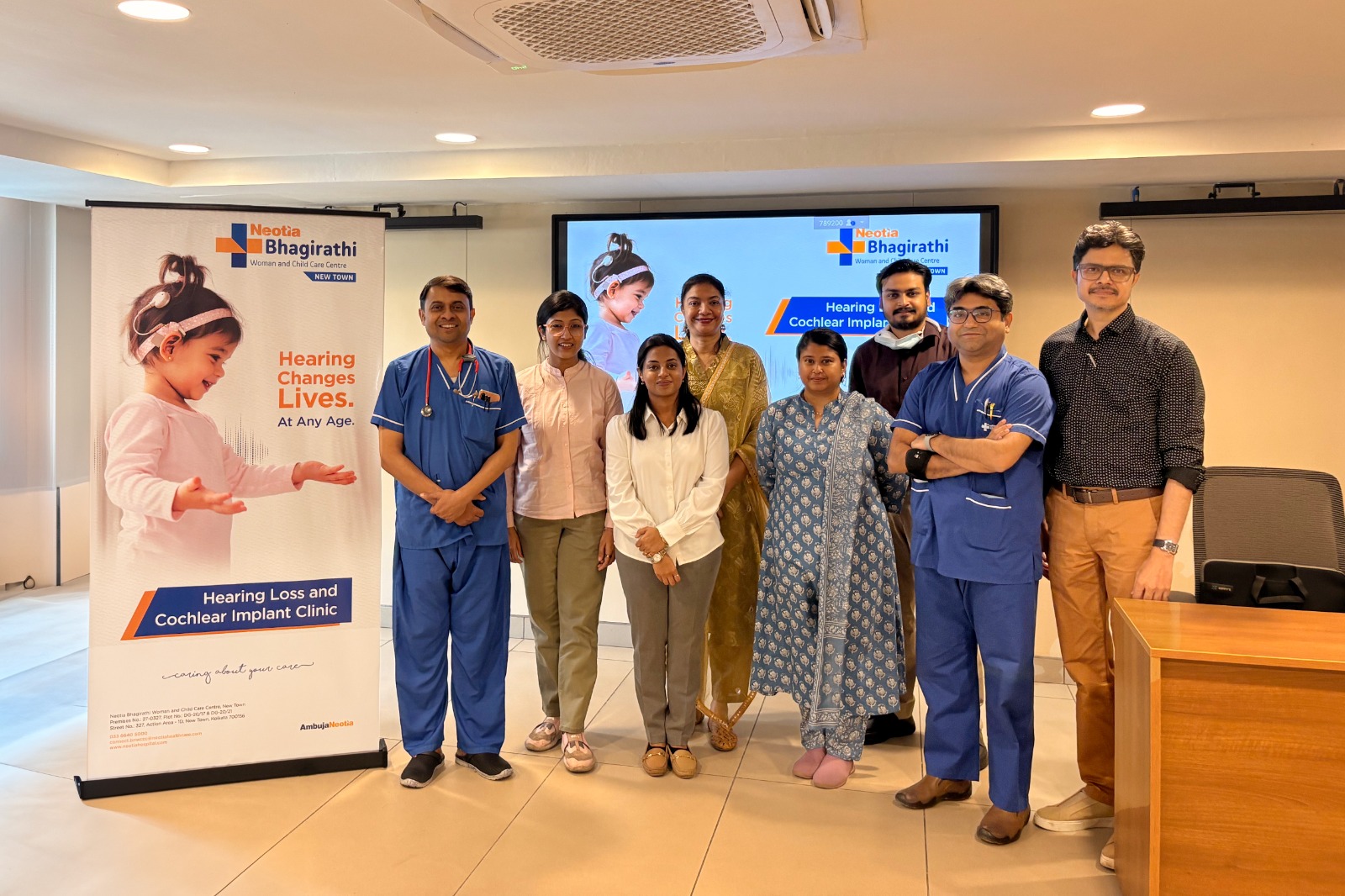 Neotia Bhagirathi Woman and Child Care Centre Launches Advanced Cochlear Implant Clinic in New Town