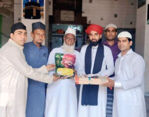Eid Gifts Distributed After Friday Prayers at Satti Pir Masjid, Bally