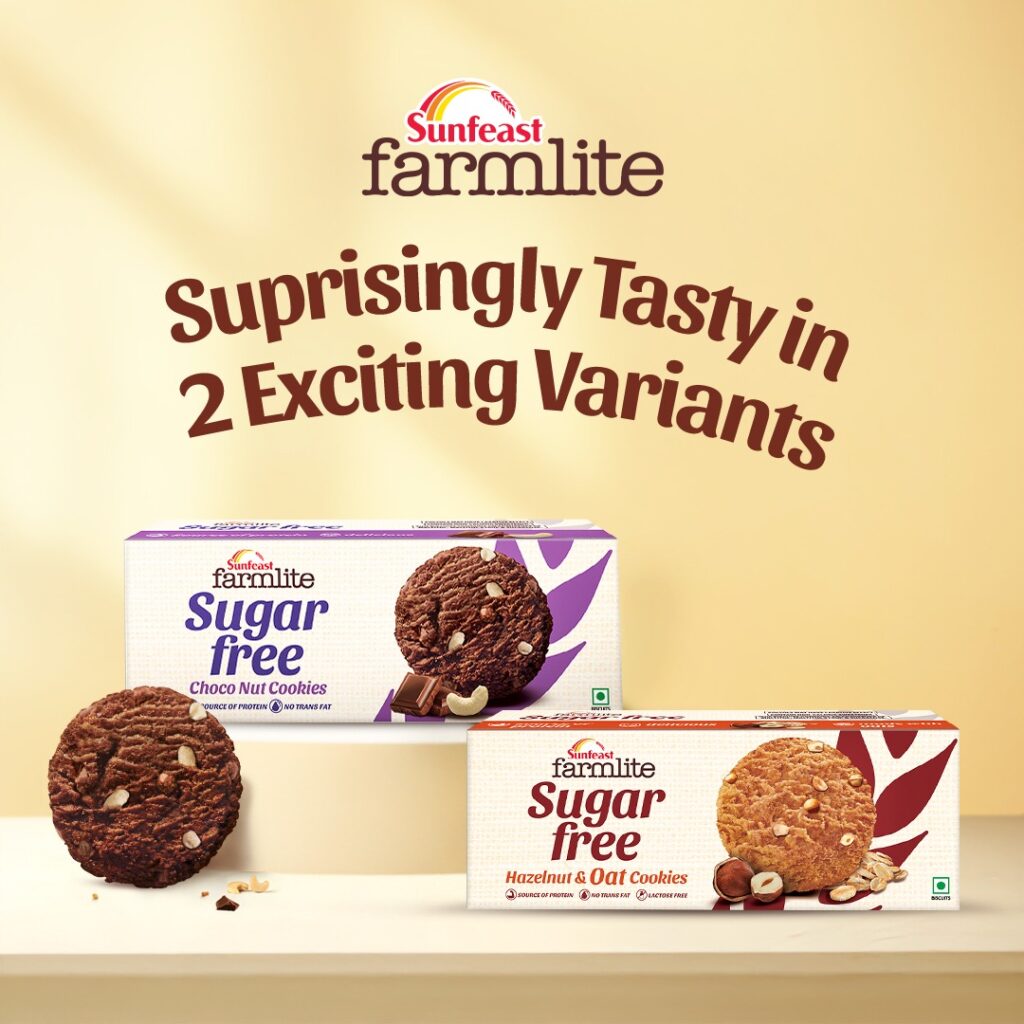 ITC Sunfeast Farmlite Launches Sugar-Free Cookies, Strengthens ‘Mindful Snacking’ Portfolio