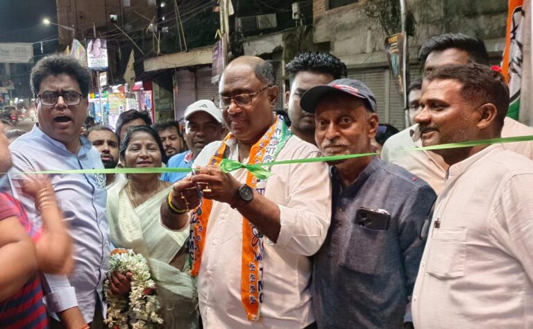 New Trinamool Congress Office Inaugurated in Ghusuri, Boosting Local Political Activity