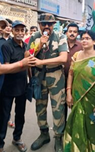 Grand Felicitation Ceremony Held for Former BSF Jawan in a Spirit of Unity and Public Service