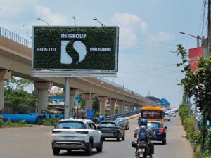 GREEN KOLKATA INITIATIVE | DS Group’s ‘Living Billboard’ Arrives in City