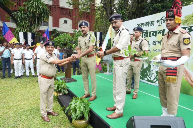 Kolkata Police Observes World Environment Day with Large-Scale Tree Plantation Drive
