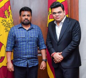 ICC Chairman Jay Shah Meets Sri Lankan President to Boost Cricket Development and Youth Opportunities