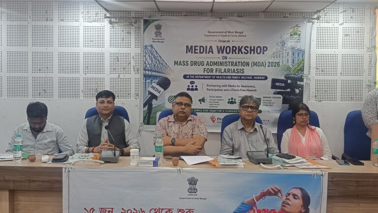 Howrah Launches Mass Drug Administration Drive to Eliminate Lymphatic Filariasis
