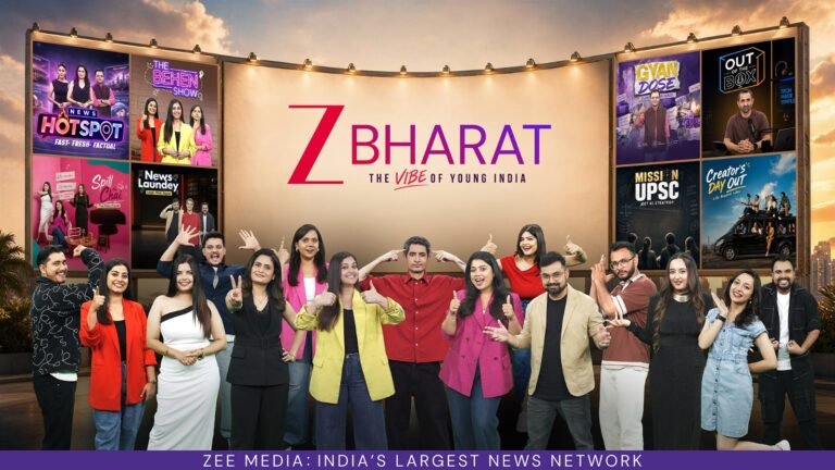 Zee Bharat Unveils New Avatar to Capture the Vibe of Young India
