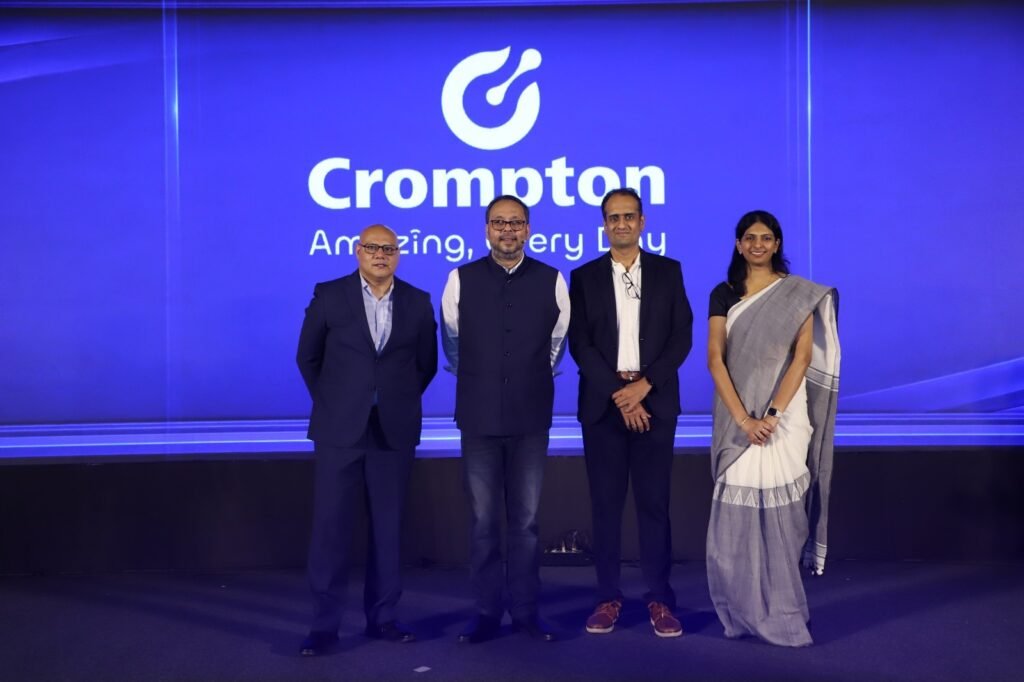 Crompton Unveils New Master Brand Identity, Launches ‘Crompton Rhion’ to Accelerate Premiumisation Journey