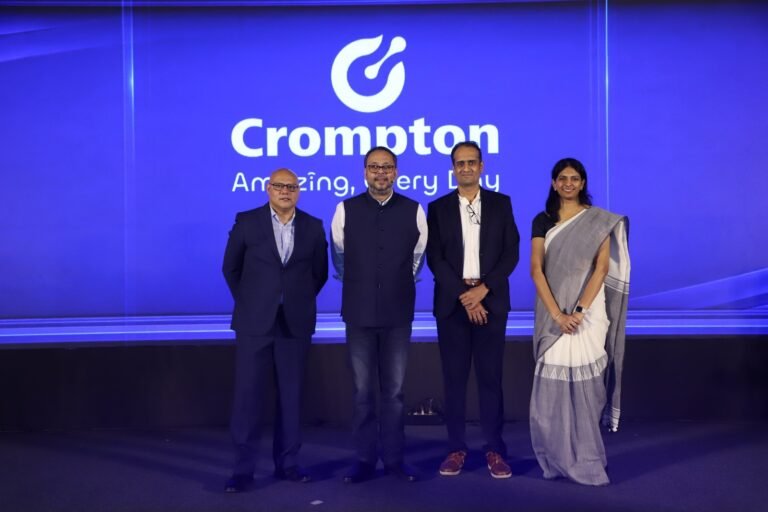 Crompton Unveils New Master Brand Identity, Launches ‘Crompton Rhion’ to Accelerate Premiumisation Journey