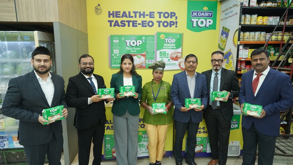 JK Dairy Launches TOP Paneer Range in Kolkata, Offering Full Malai Taste and High-Protein Choice